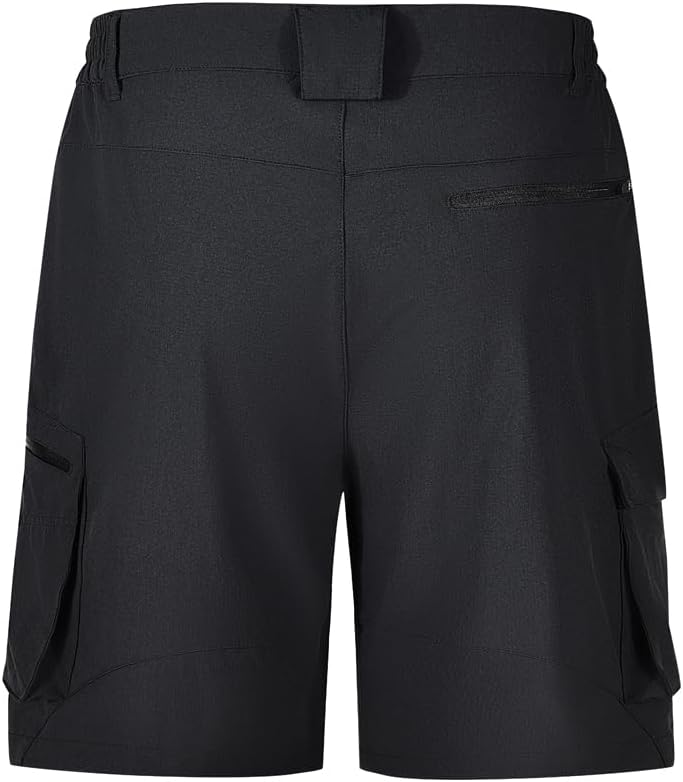 Tansozer Kurze Hosen Herren Sommer Schnelltrocknend Wanderhose Kurz Stretch Cargo Bermuda Sporthose