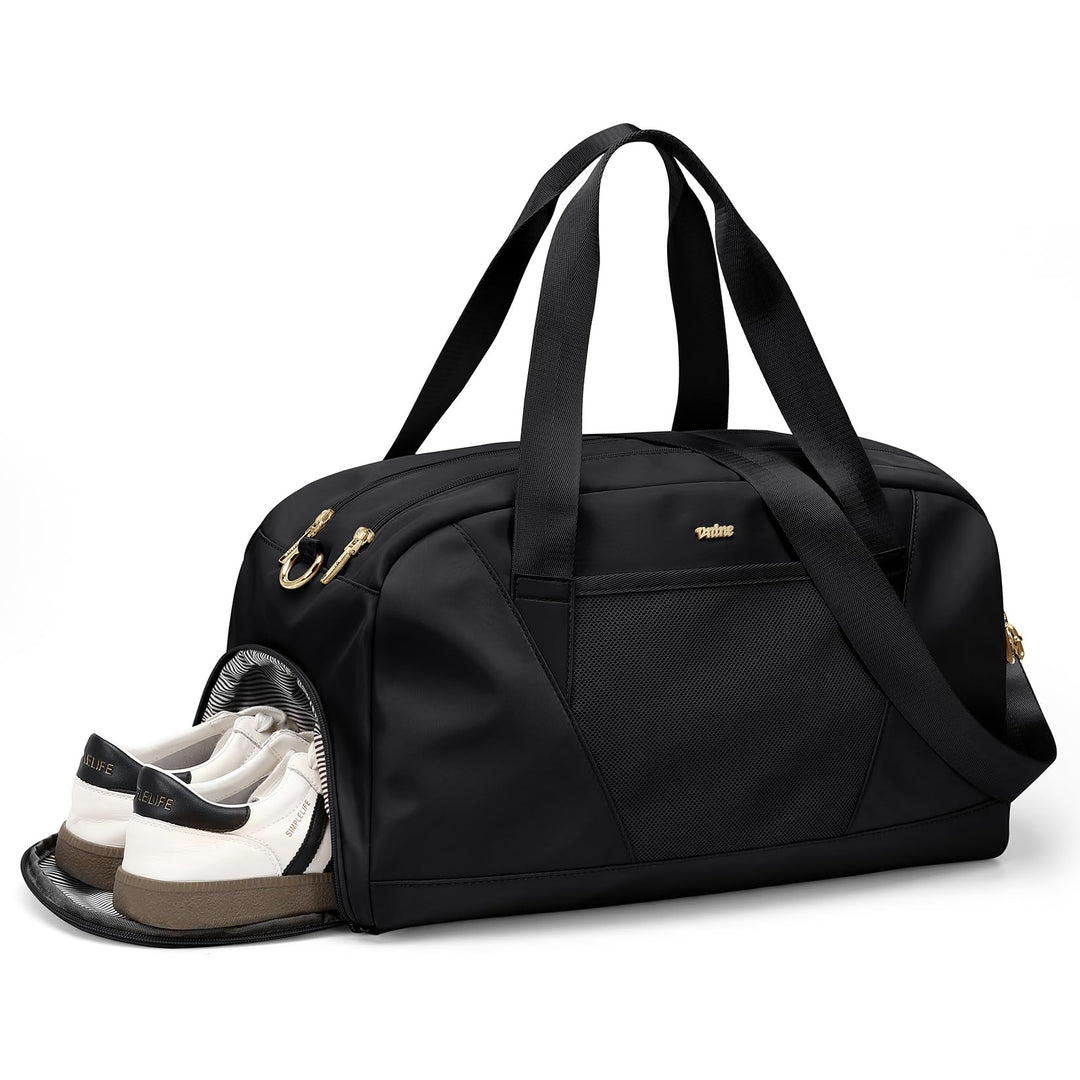 VNINE Reisetasche Sporttasche Damen，Leichte Handgepäck Tasche Weekender Bag Schwimmtasche Wasserdich