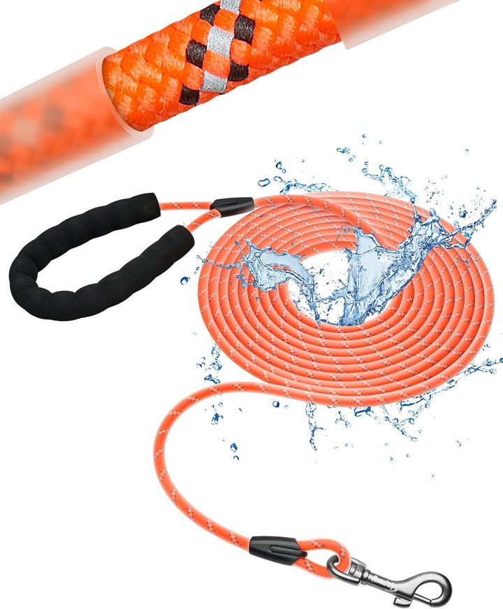 Toozey Schleppleine für Hunde, Wasserdicht Schleppleine 5M 10M 15M 20M Geeignet für Kleine, Mittlere