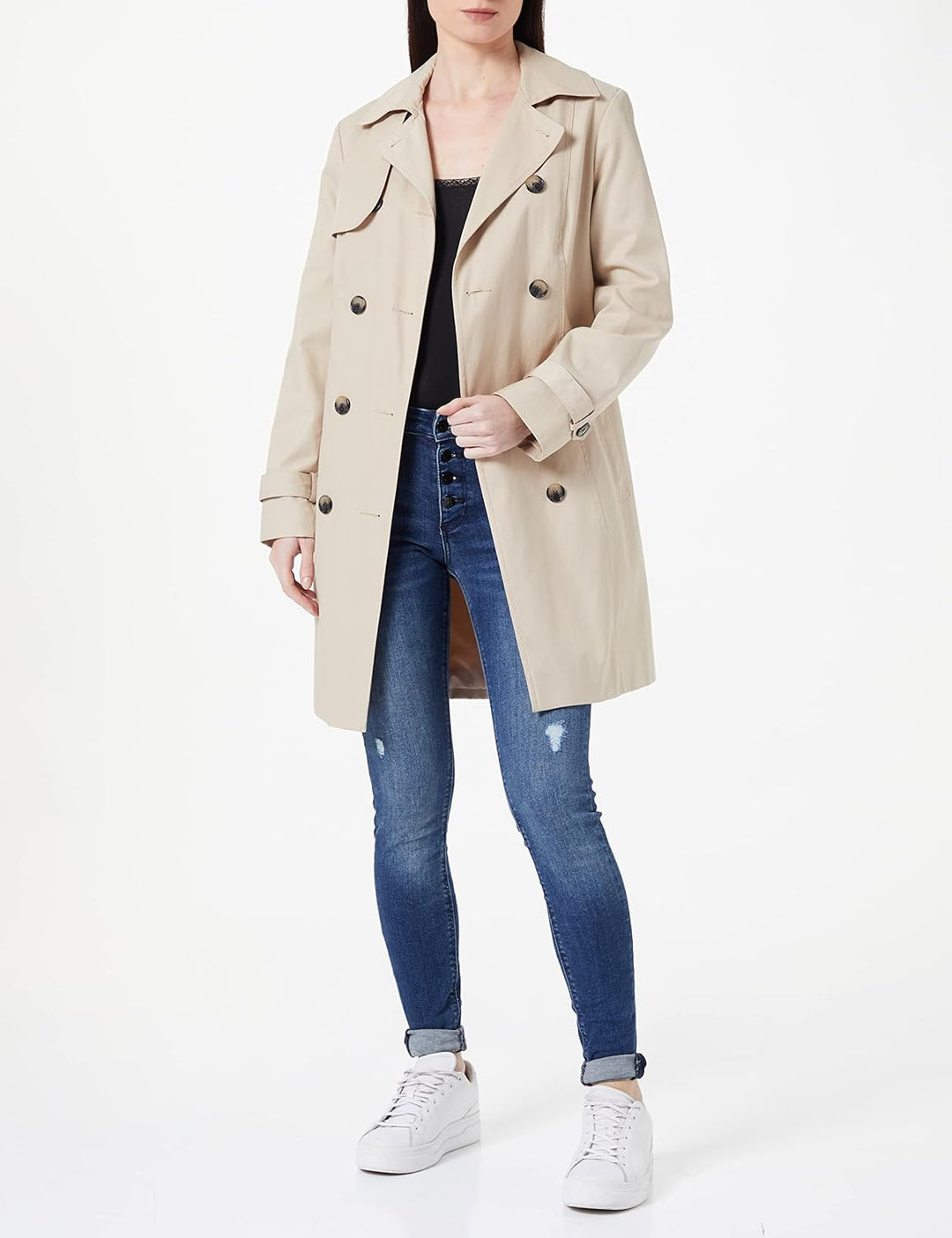 Q/S designed by Damen Jeans, Fit: Sadie Skinny Leg 40W / 34L Blau, 40W / 34L Blau