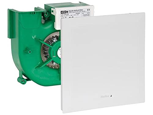 Ritzer by Helios ELS Lüftungsgerät, Badlüfter, Ventilator, Ersatzlüfter (ELS-VN 100 einstufig mit Na