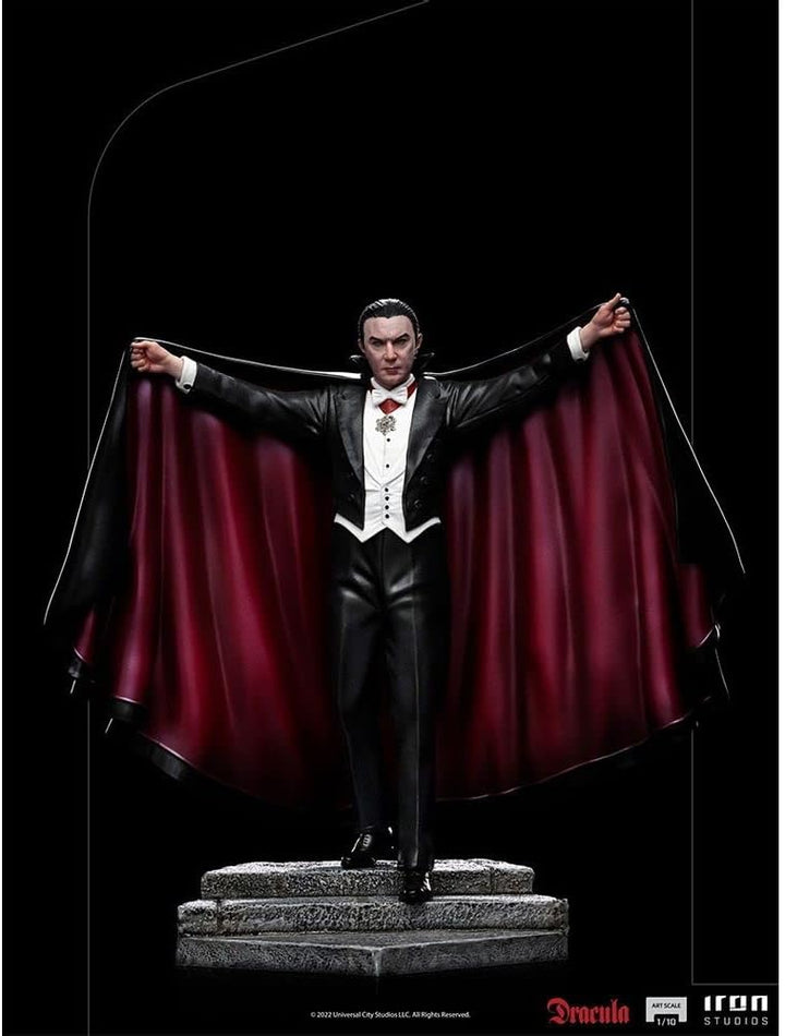 Iron Studios - Universal Monsters Dracula 1/10 Statue Statuen, Mehrfarbig (83272)