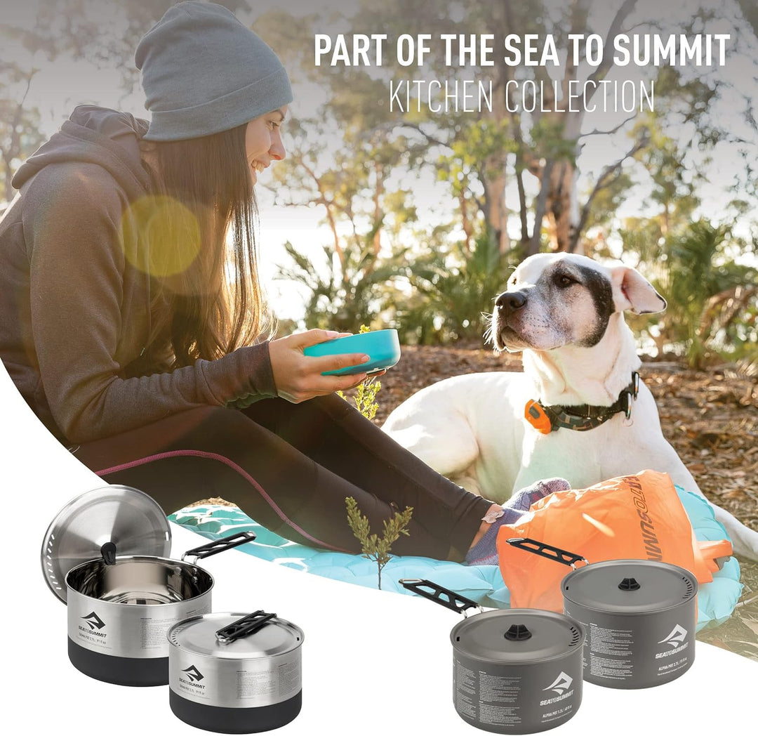Sea to Summit Delta Light Camp Set 4.4 - Campinggeschirr - 4 Personen Set titan-grau 4.4, titan-grau