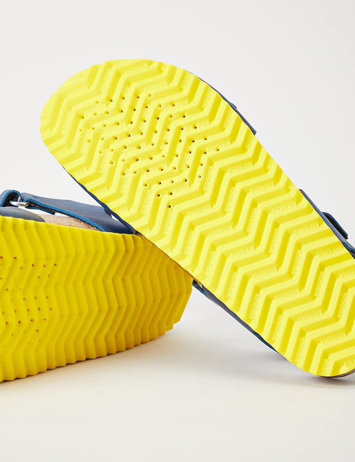 Geox Jungen J Ghita Boy Sandal 24 EU Avio, 24 EU Avio