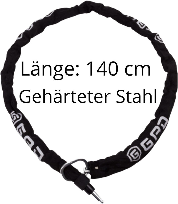 Einsteckkette Schlossverlängerung Steckkette f. Rahmenschloss GAD-PI 5,5x1400 mm