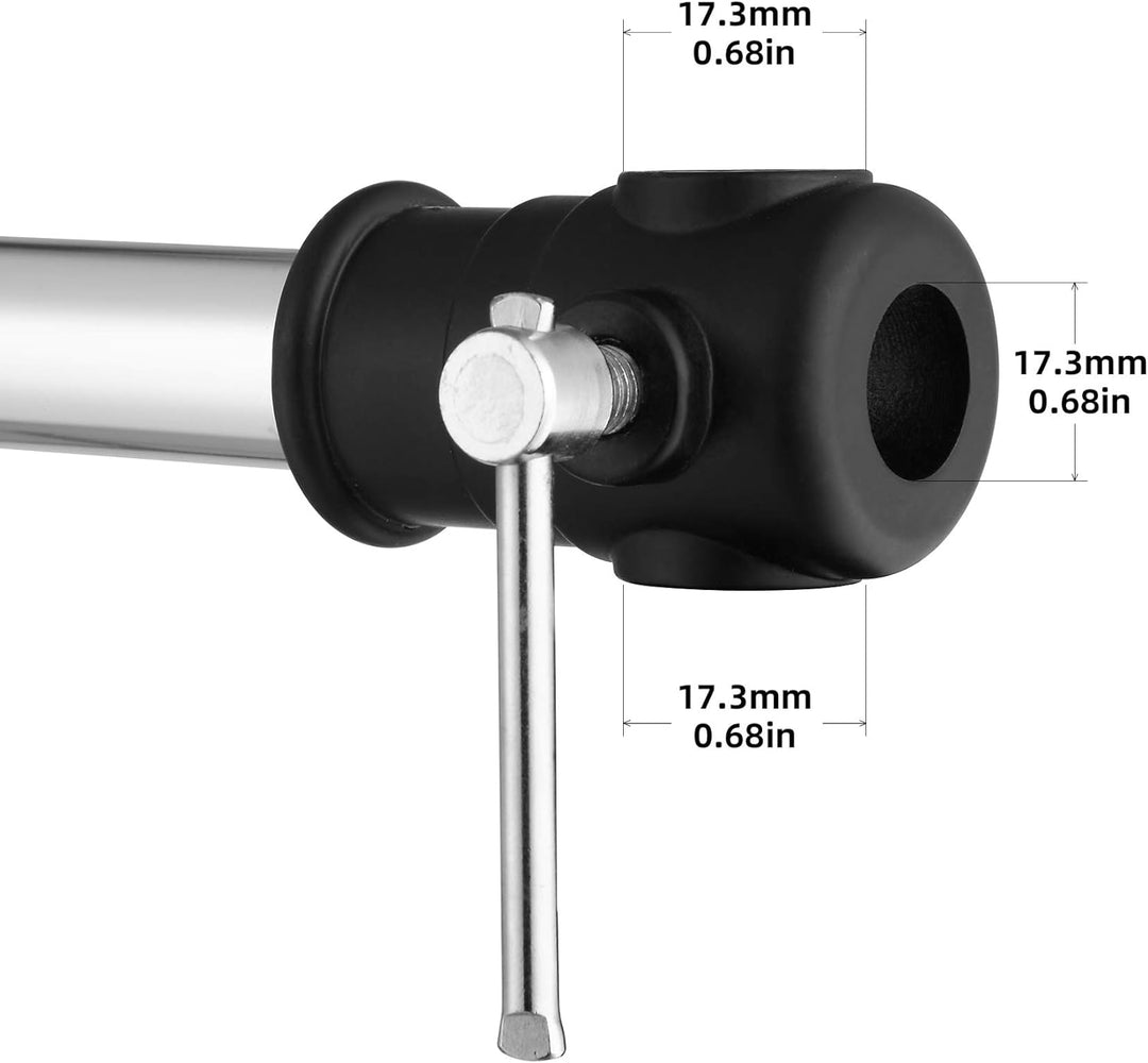 Selens 120-300cm Hintergrundständer Querstange Verstellbarer Hintergrund Ständer Backdrop Stand Silb