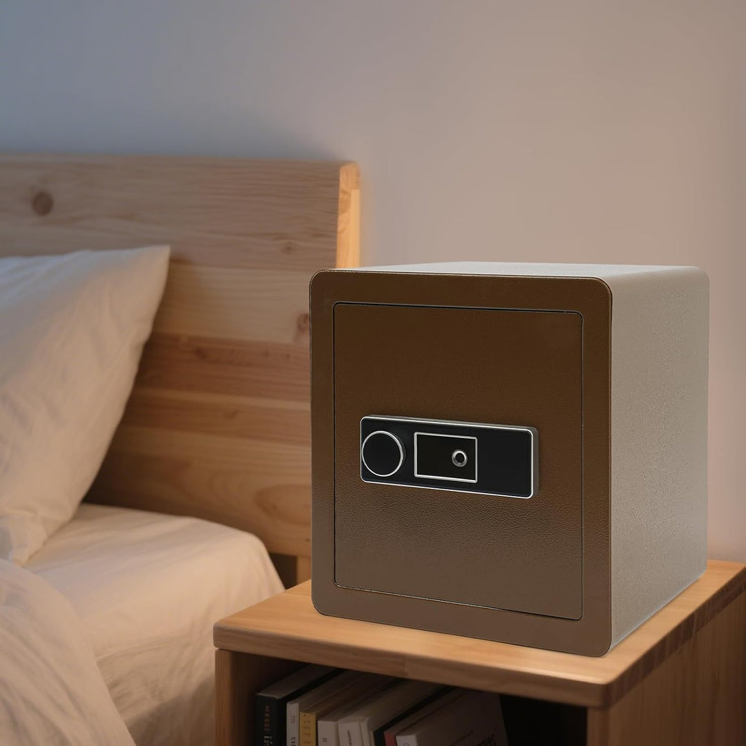 Fingerscan Safe mit Fingerabdruck - Elektronischer Tresor für Zuhause (45L) & Büro - Sicherheitstres