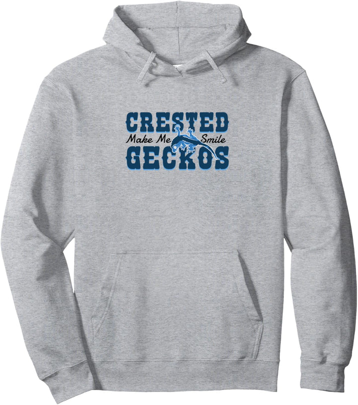 Kammgeckos Niedliche Eidechsen Reptilien Exotische Tiere Pullover Hoodie