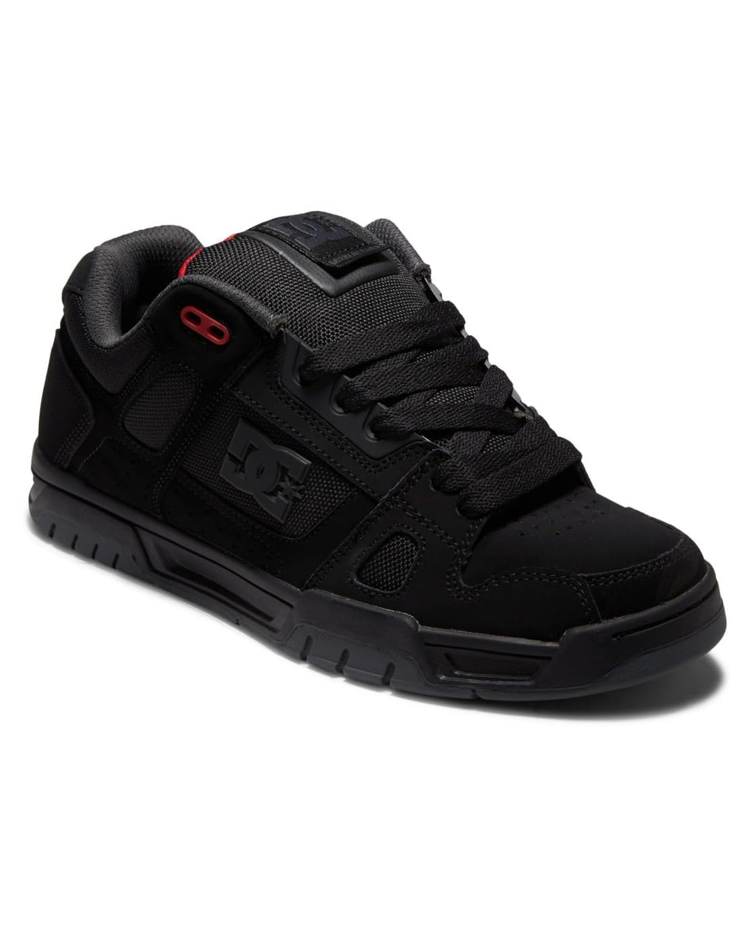 DC Shoes COURT GRAFFIK SHOE D0300529 Herren Sneaker 38 EU Black Grey Red, 38 EU Black Grey Red