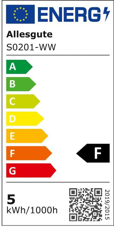 Allesgute LED Aussenleuchte mit Bewegungsmelder IP44 Modern UP Down Wandleuchte Aussen Gebürstet Ede