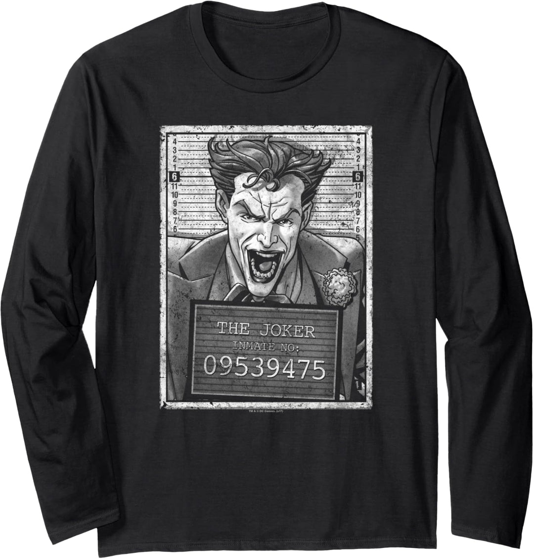 Batman Joker Inmate Langarmshirt
