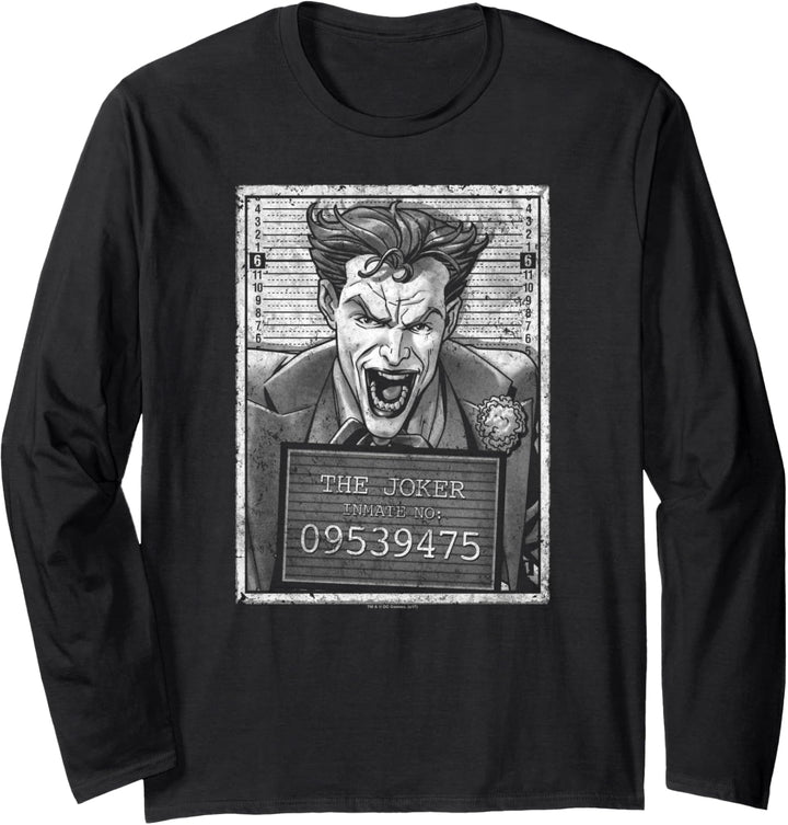 Batman Joker Inmate Langarmshirt
