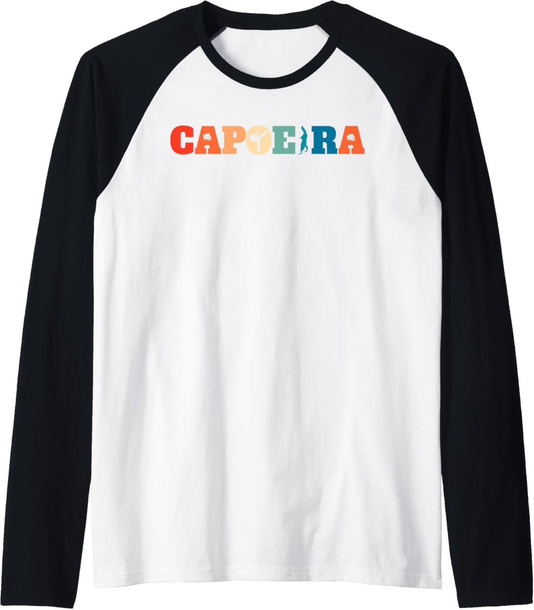 Retro Capoeira Kampftanz Brasilien - Vintage Capoeira Raglan