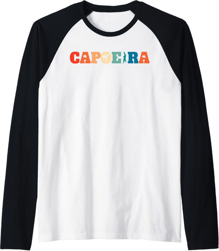 Retro Capoeira Kampftanz Brasilien - Vintage Capoeira Raglan