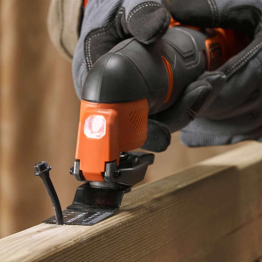 Oscillating Multi-Tool 18 V, Variable Speed 8,000 – 18,000 opm, 2.8° Oscillating Angle, Includes 18