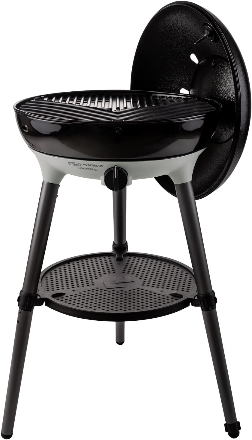 CADAC - Carri Chef 50 BBQ - Tragbare Grills - Automatische Zündung - Inkl. Tragetasche - Campingplat