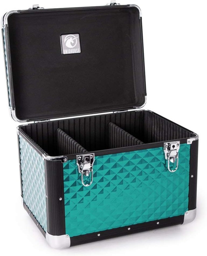 UNIQHORSE Putzbox Curve - Für Reiter und ihre Pferde entwickelt Aquamarine Gem, Aquamarine Gem