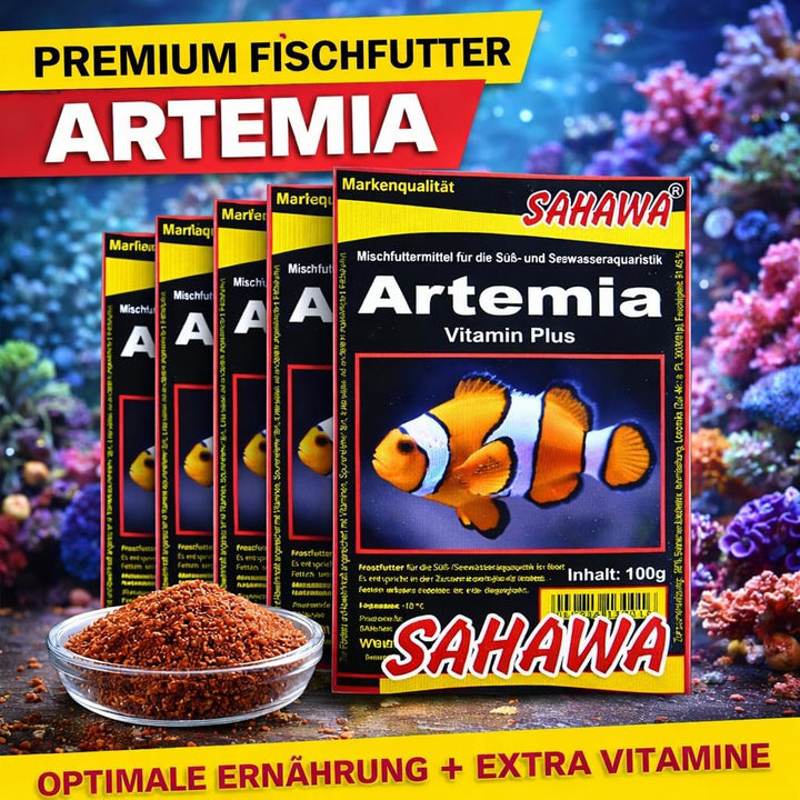 Frostfutter Artemia 10 X 100g Blister Fischfuttter