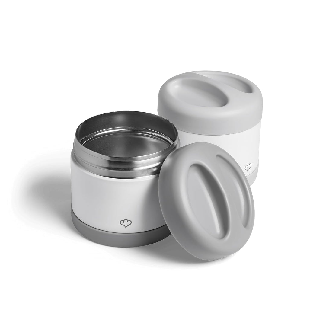SPRINGLANE Thermobehälter für Speiseeis 2er-Set 500 ml, Edelstahl, Speiseeisbehälter To Go, Gefrierd