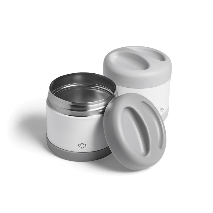 SPRINGLANE Thermobehälter für Speiseeis 2er-Set 500 ml, Edelstahl, Speiseeisbehälter To Go, Gefrierd