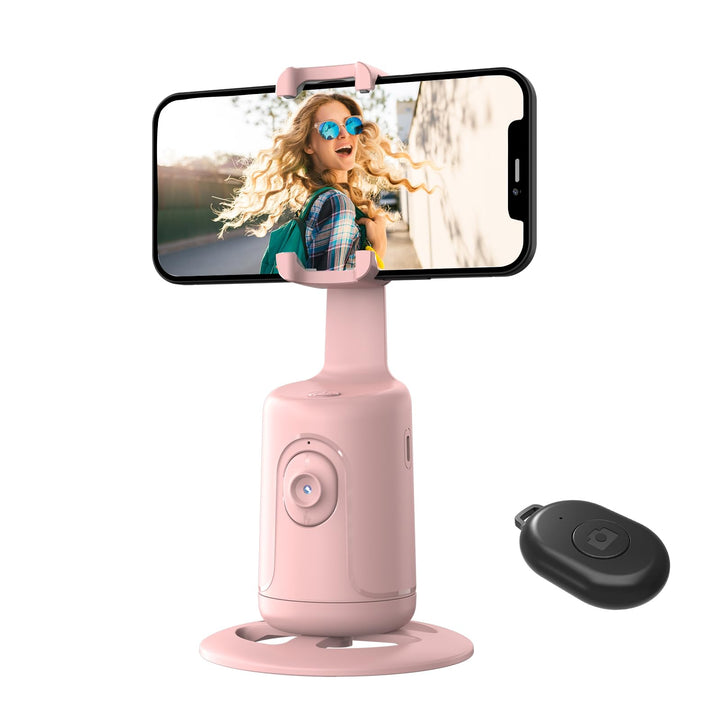 Auto Face Tracking Tripod - Empfindliche bewegliche Halterung, 360°Verfolgung, KI-Chip, Keine App er