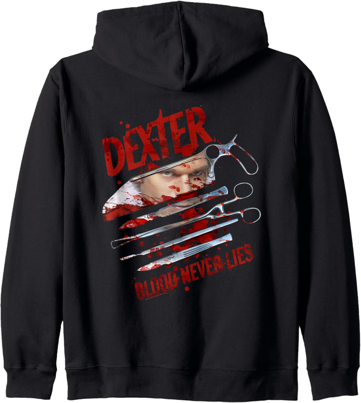Dexter Blood Never Lies Kapuzenjacke