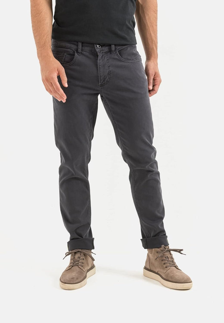 camel active Herren Jeans 30W / 34L Dunkelgrau, 30W / 34L Dunkelgrau