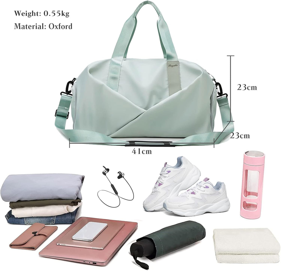 CORIOS Herren Sporttasche Damen Reisetaschen Duffle Bag Gross Weekender Übernachtung Tasche Oxford K