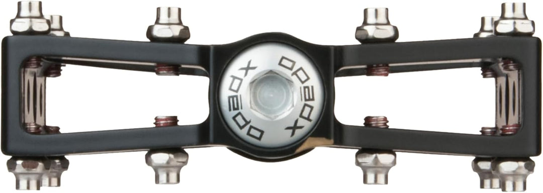 Xpedo Traverse 9 // Plattform-Pedal Schwarz, Schwarz