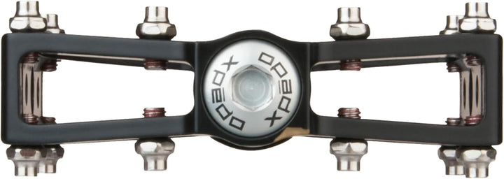 Xpedo Traverse 9 // Plattform-Pedal Schwarz, Schwarz