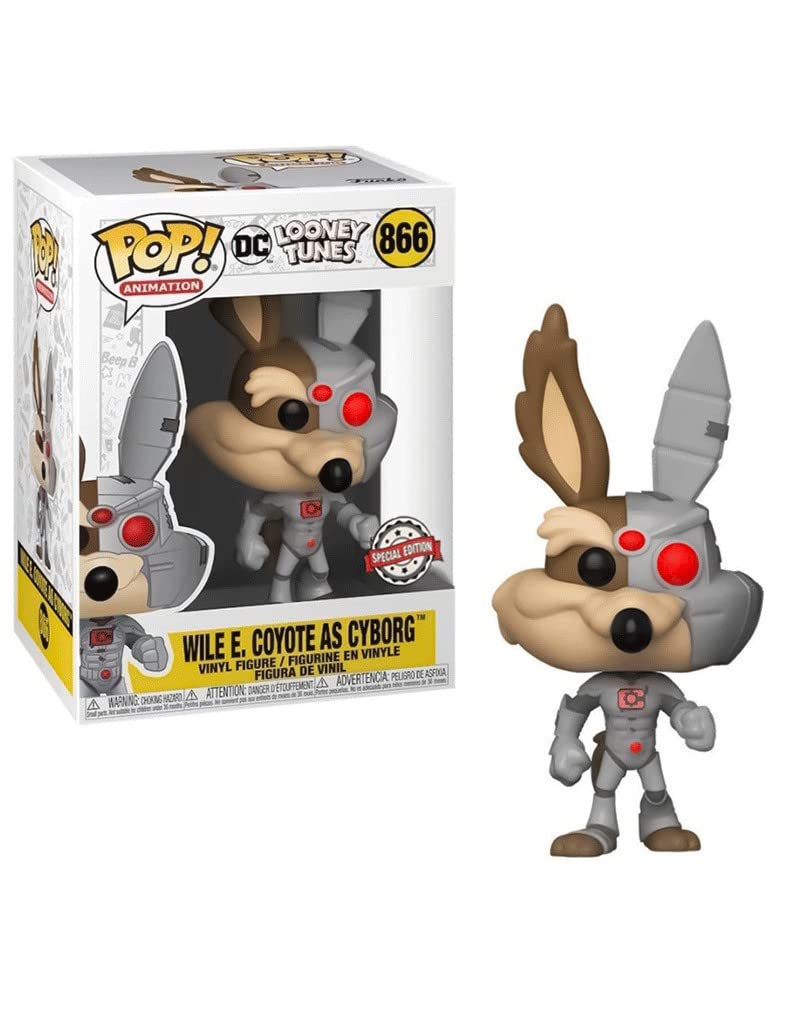 Funko Pop! 38152 Looney Tunes - Wile E. Coyote as Cyborg! Vinyl Figure #866