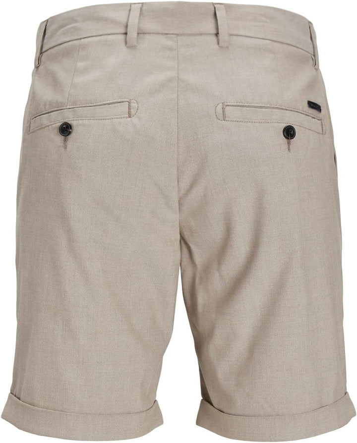JACK & JONES Male Chino Shorts Regular Fit Chino Shorts S Beige, S Beige