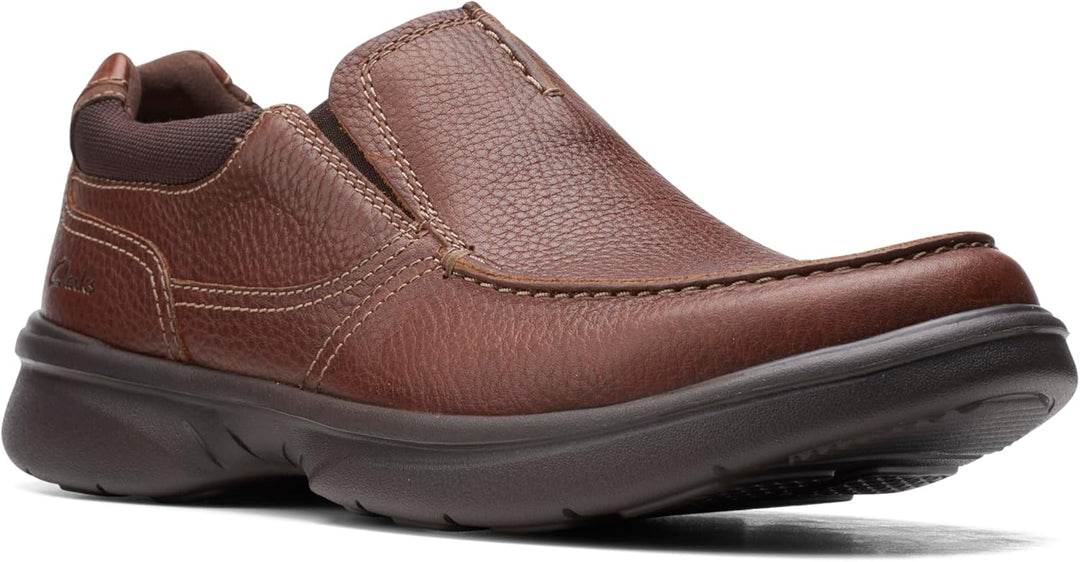 Clarks Herren Bradley Free Slipper 46 EU Tan Tumbled, 46 EU Tan Tumbled