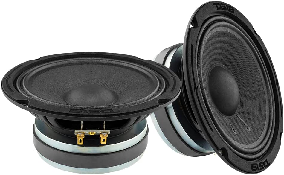 DS18 6PRO300MB-4 PRO 16,5 cm Midbass Lautsprecher Boxen 300 Watt Max Leistung 150 Watt RMS 4 Ohm - L