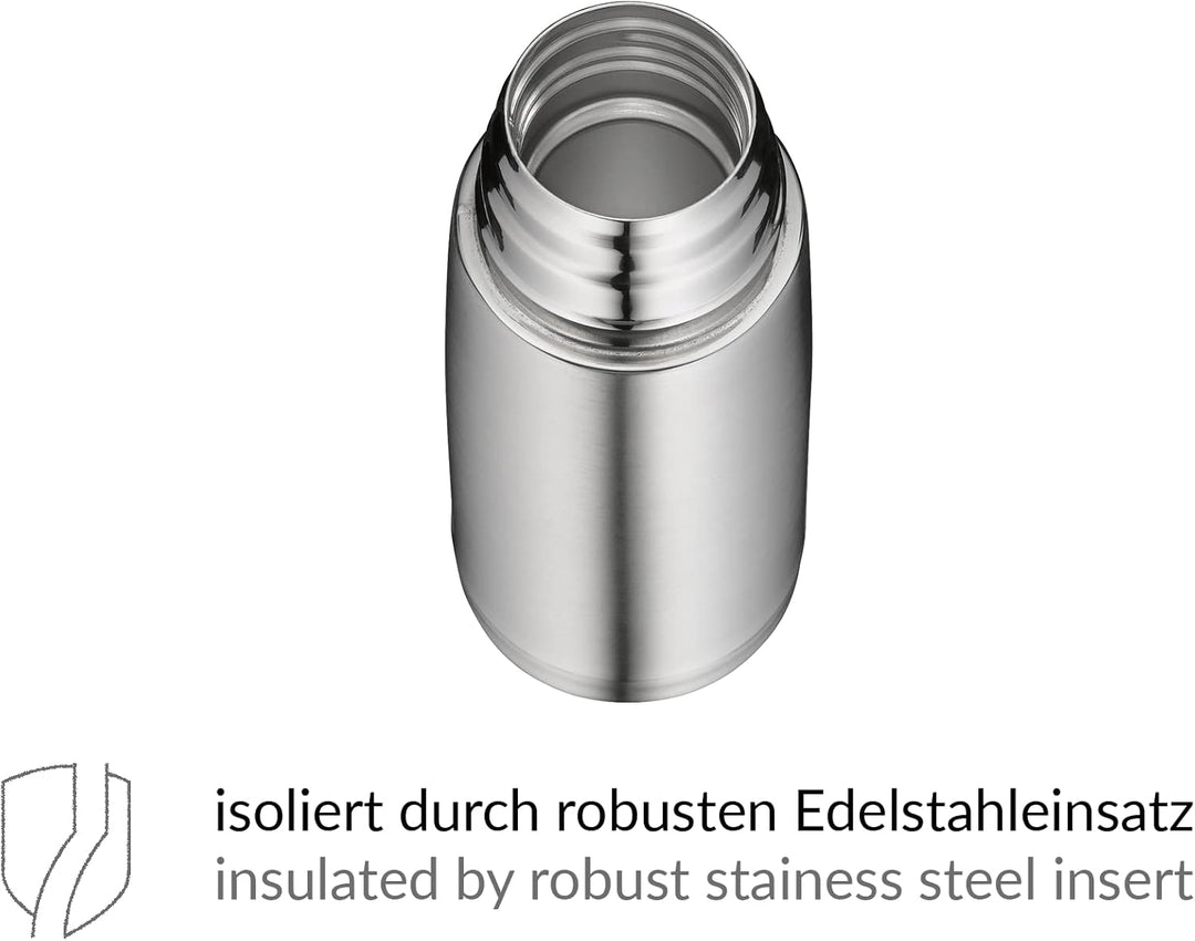 Alfi 5107205035 Isolierflasche isoTherm Perfect Edelstahl, Drehverschluss 0,35 l 350 ml, 350 ml