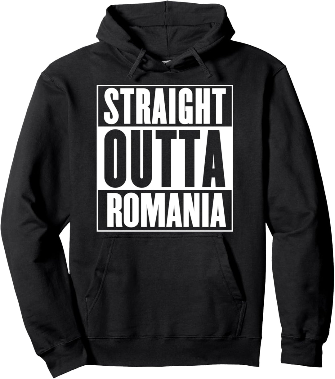 Rumänien - Straight Outta Rumänien Pullover Hoodie