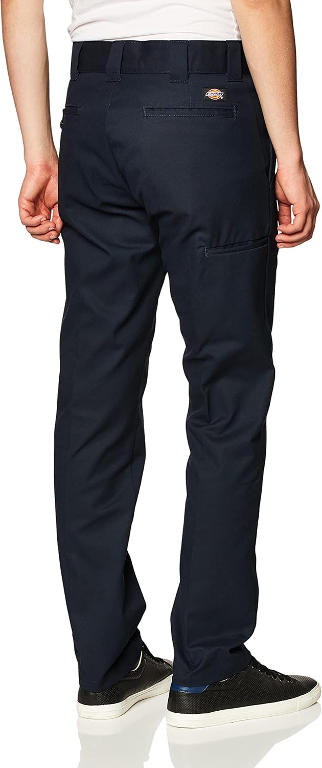 Dickies Herren Slim Taper Stretch Twill Arbeitshose 33W / 32L Dunkles Marineblau, 33W / 32L Dunkles