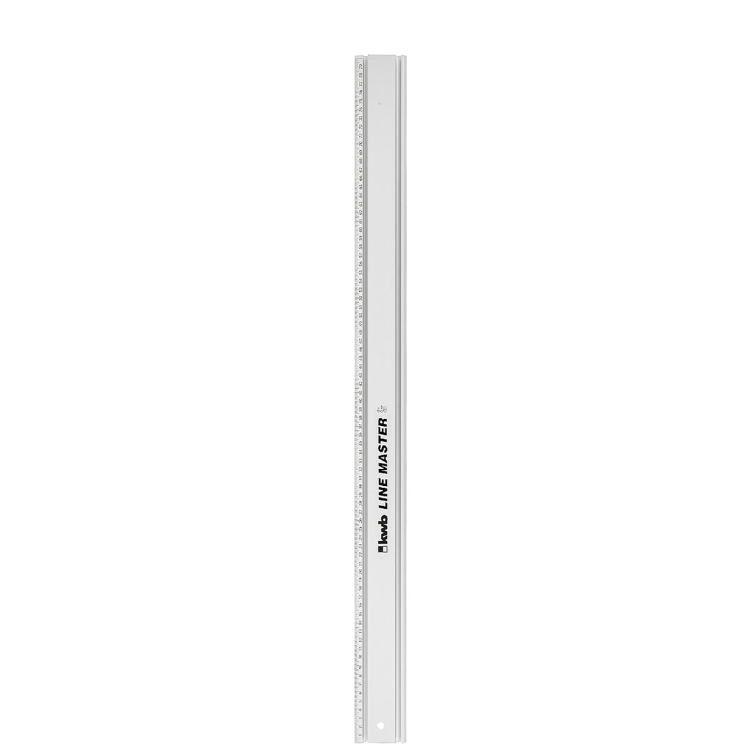 kwb LINE MASTER Präzisionslineal – Aluminium, 800-mm Universal-Führungsschiene für Kreissäge, Stichs