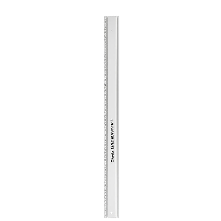 kwb LINE MASTER Präzisionslineal – Aluminium, 800-mm Universal-Führungsschiene für Kreissäge, Stichs