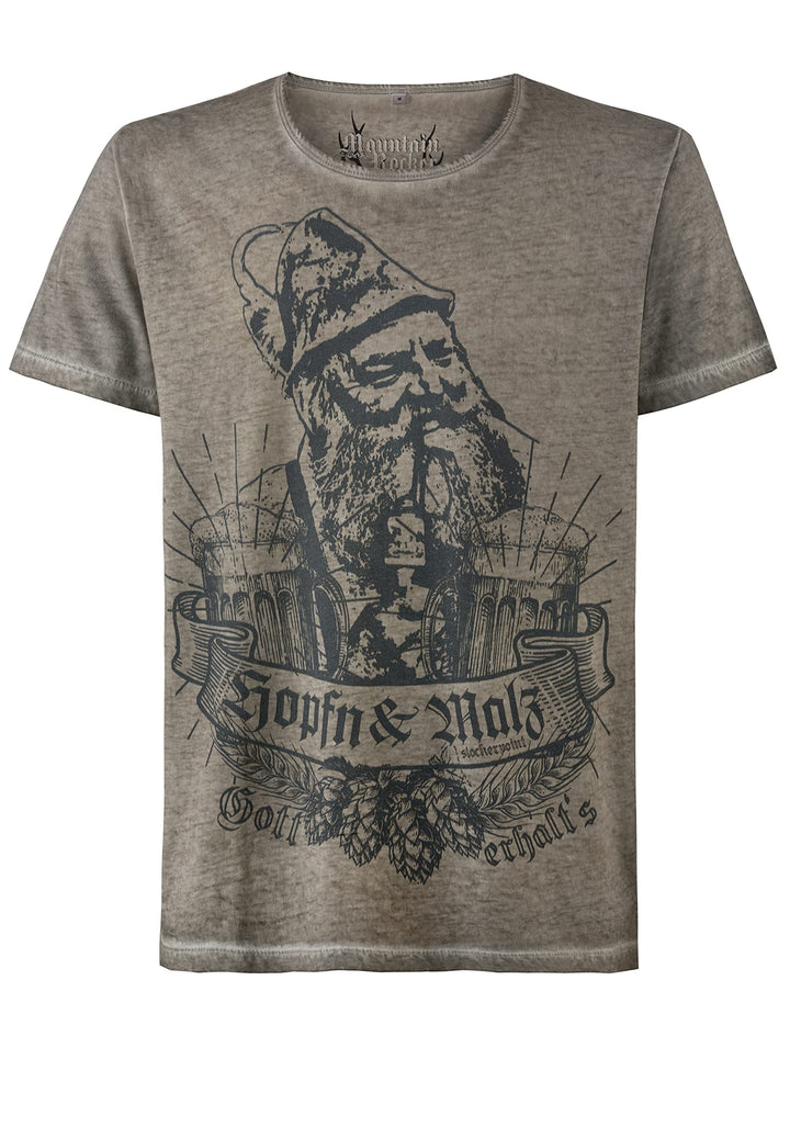 Stockerpoint Herren Ignaz Trachtenshirt S Stein, S Stein