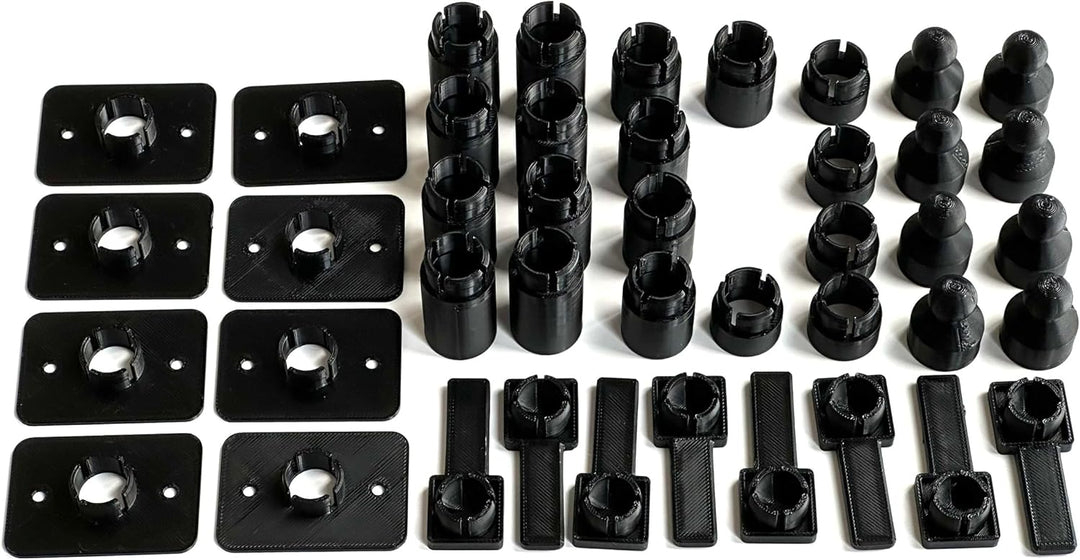 Stützenset (42tlg) passend für Carrera 124/132/Evolution Fahrbahnerhöhung Brücken Kurven/Gerade