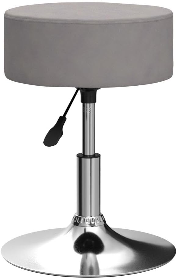 Drehhocker Sitzhocker Hocker RUND höhenverstellbar drehbar aus Kunstleder Farbauswahl Duhome 428S, F