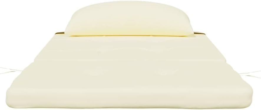 vidaXL Adirondack-Auflagen 2 STK. Creme Oxford-Gewebe, Creme