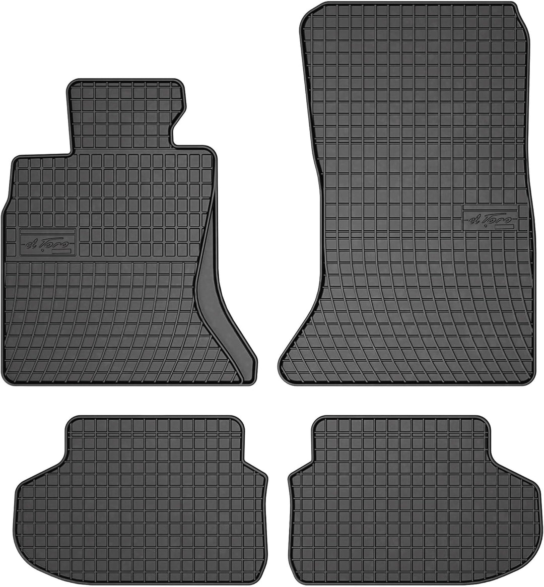 SMK Gummimatten Auto fussmatten Satz für BMW 5er F10 2010-2013 Erleben Sie einen neuen Standard des