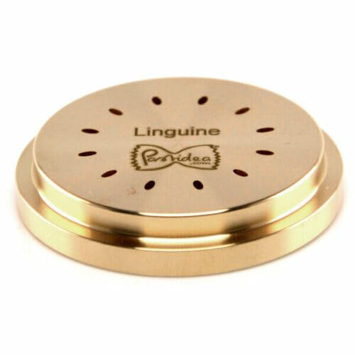 Pastidea - Matrize Zubehör aus Bronze Linguine/Trenette/Bavette 3,6 mm für La Fattorina, Fimar MPF 1
