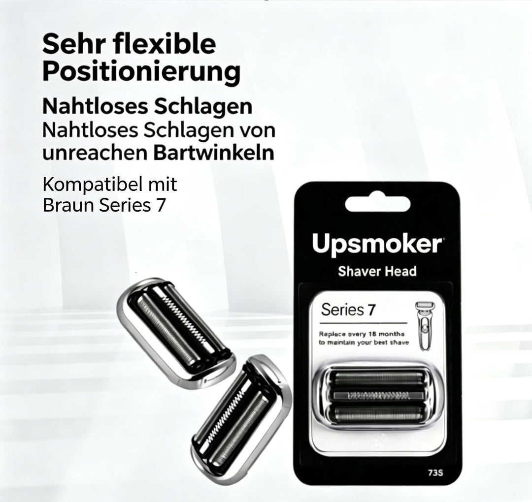 73S Scherkopf Kompatibel mit Series 7, Elektrischer Rasierkopf Ersatzteil für Series S7 Rasierer 702