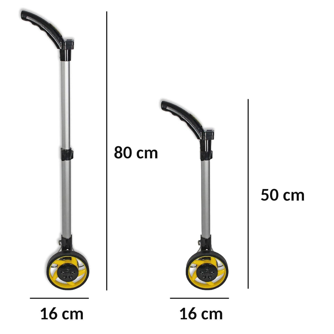 Elektronischer Hodometer mit Messrad - Messstrecke 0 bis 99,9 km - Messrad (Ø 16 cm) mit LCD Display