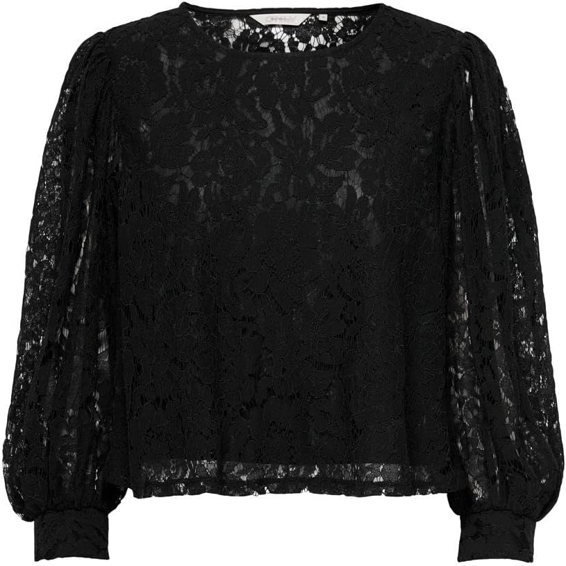 ONLY Damen Shirt S Schwarz, S Schwarz