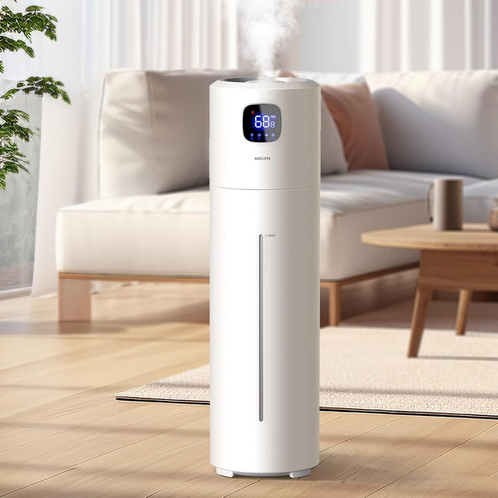 Grosse Luftbefeuchter für das Schlafzimmer, 9L/2,5Gal Ultrasonic Cool Mist, Leicht zu reinigen mit 3