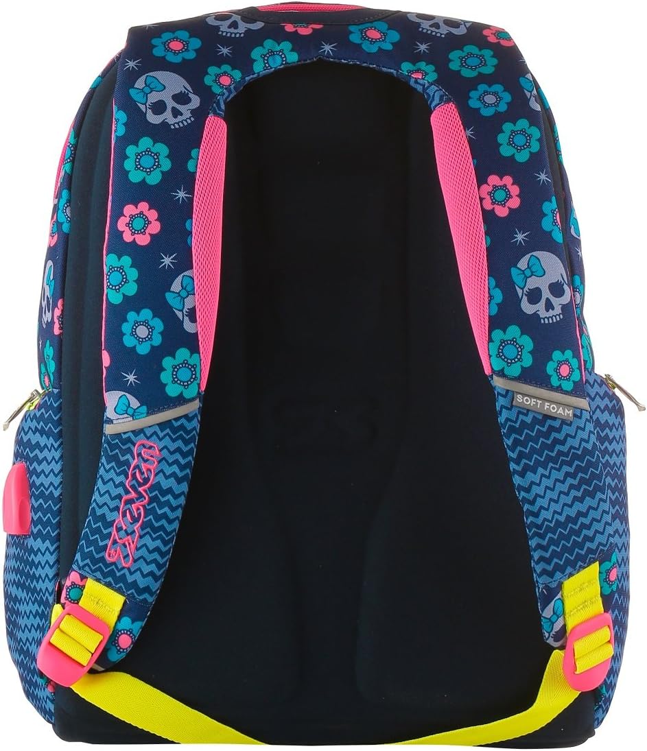 Seven Advanced, Mexi Girl, Blau, 30 Lt, Doppelfach, Schule & Freizeit, blau, Taglia unica, kinderruc